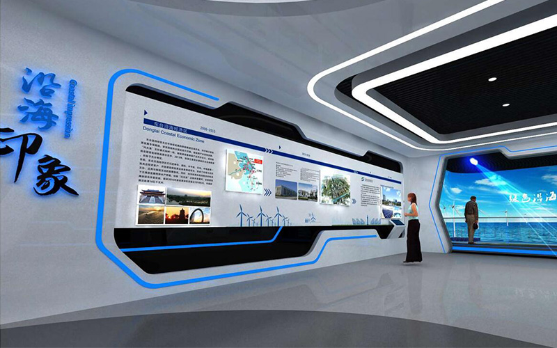 企業展廳策劃裝修-企業展廳設計布