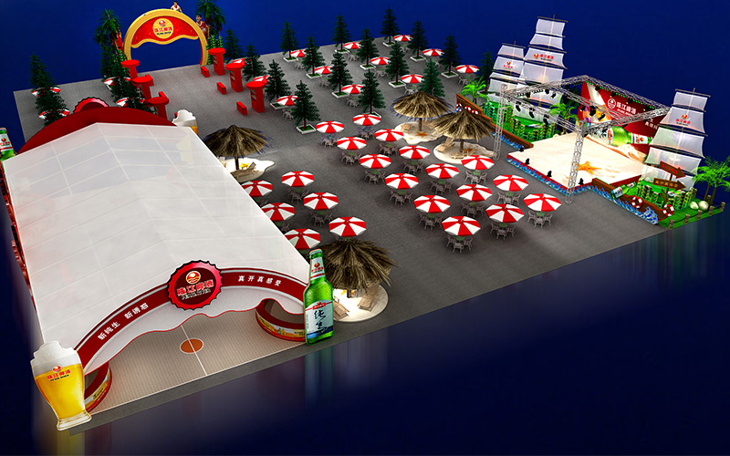 珠江啤酒節活動策劃搭建