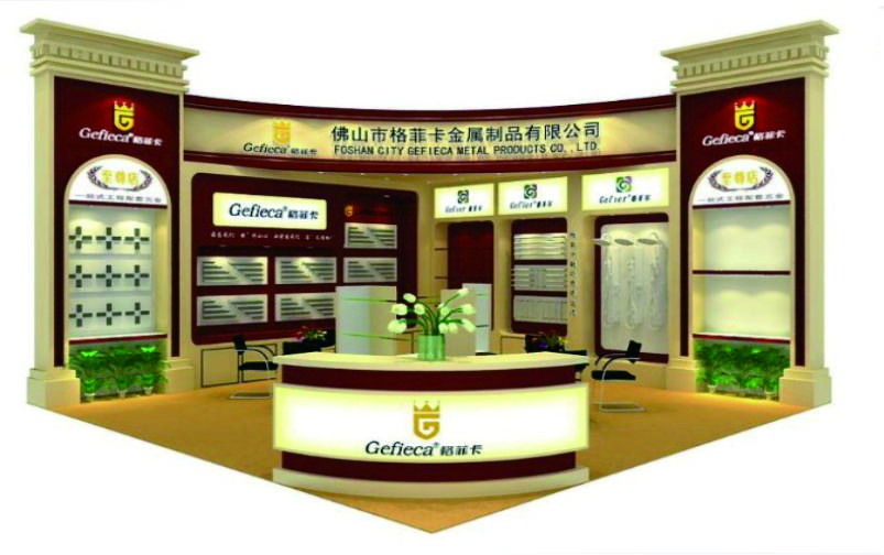 格菲卡金屬展台設計