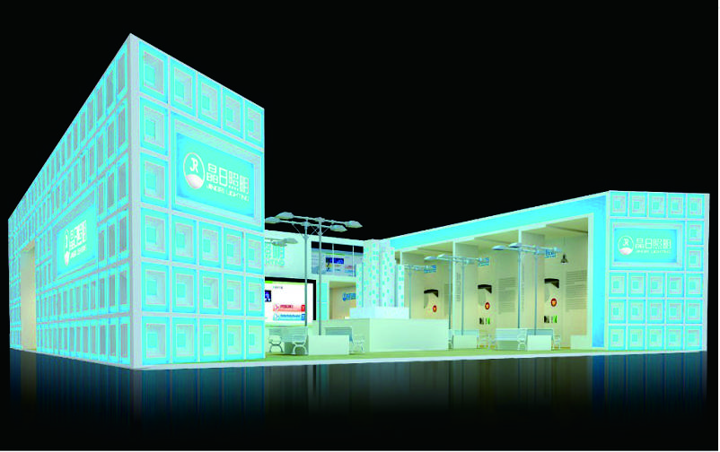 晶日照明展台設計搭建