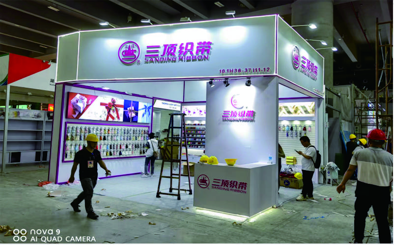 廣交會紡織展台搭建案例