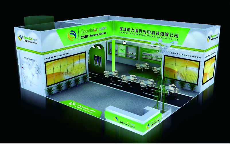 大眼界光電展台搭建