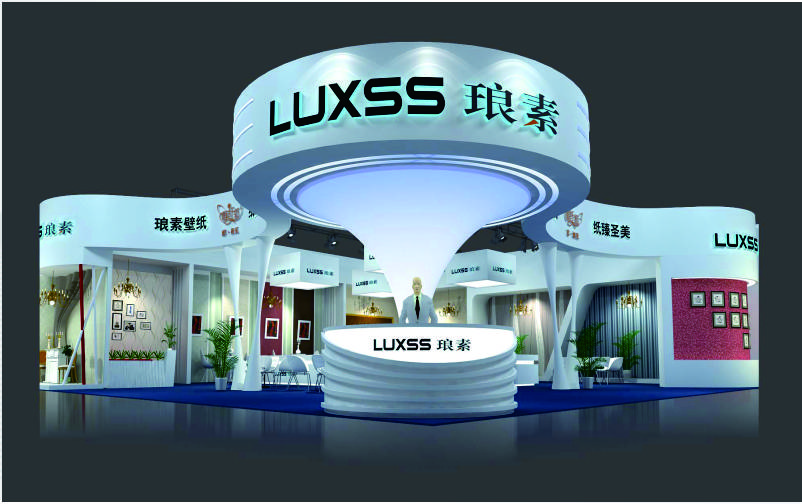 建材展牆紙材料展台