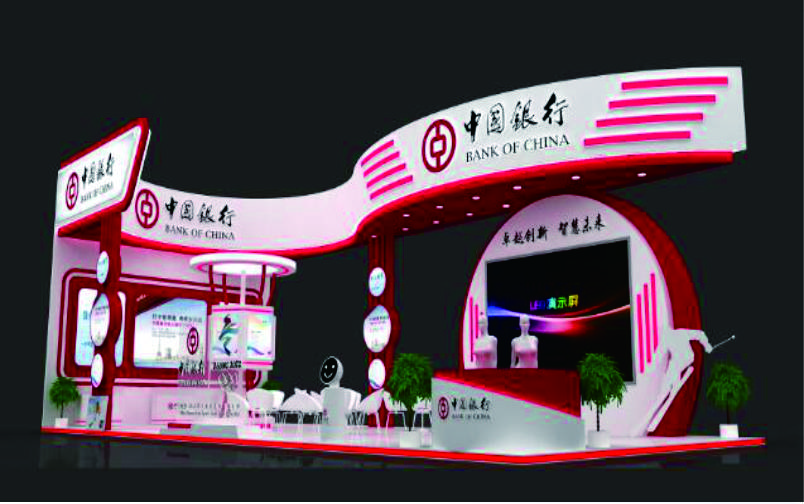 金融展展台設計搭建