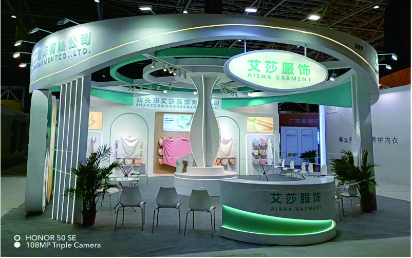 內衣展搭建案例